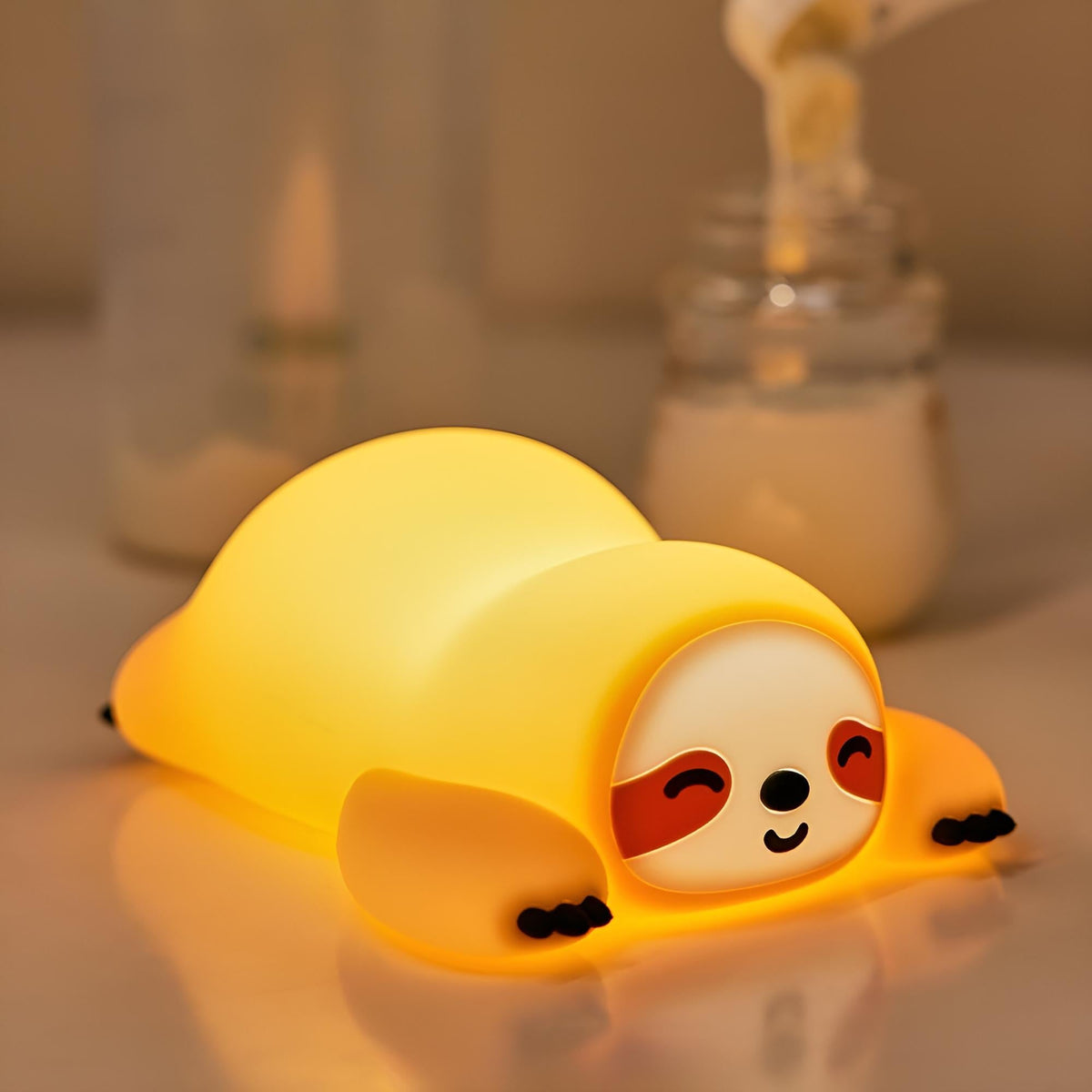 Veilleuse paresseux led nomade rechargeable pour enfant