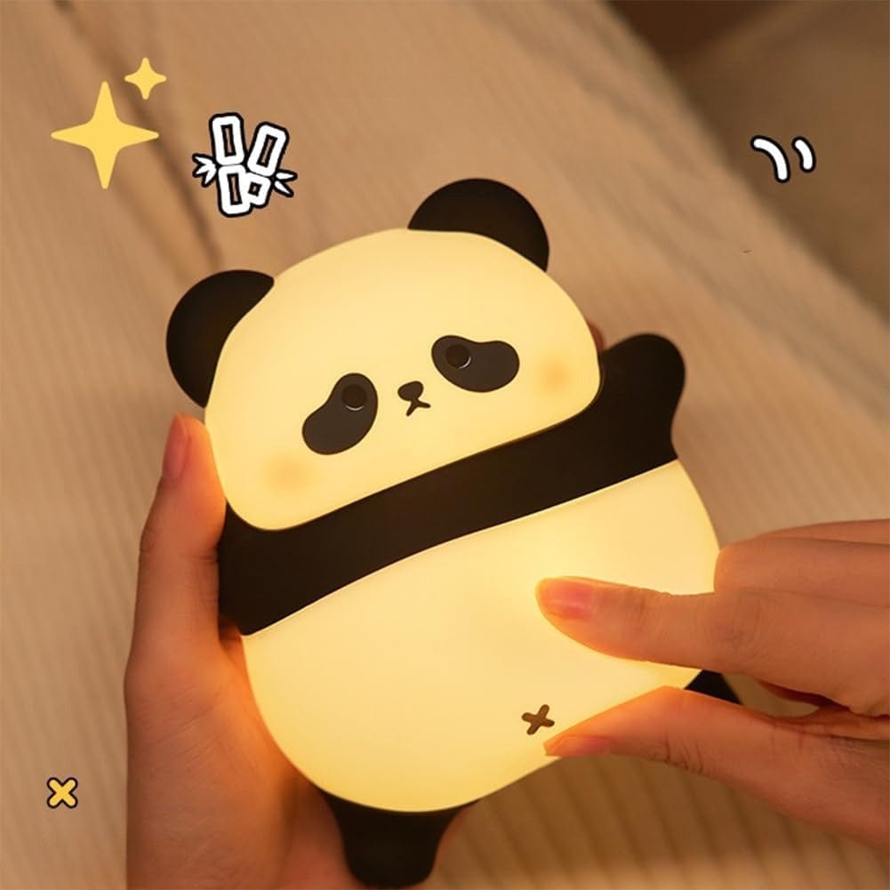 Veilleuse panda rechargeable douce lumière pour enfant
