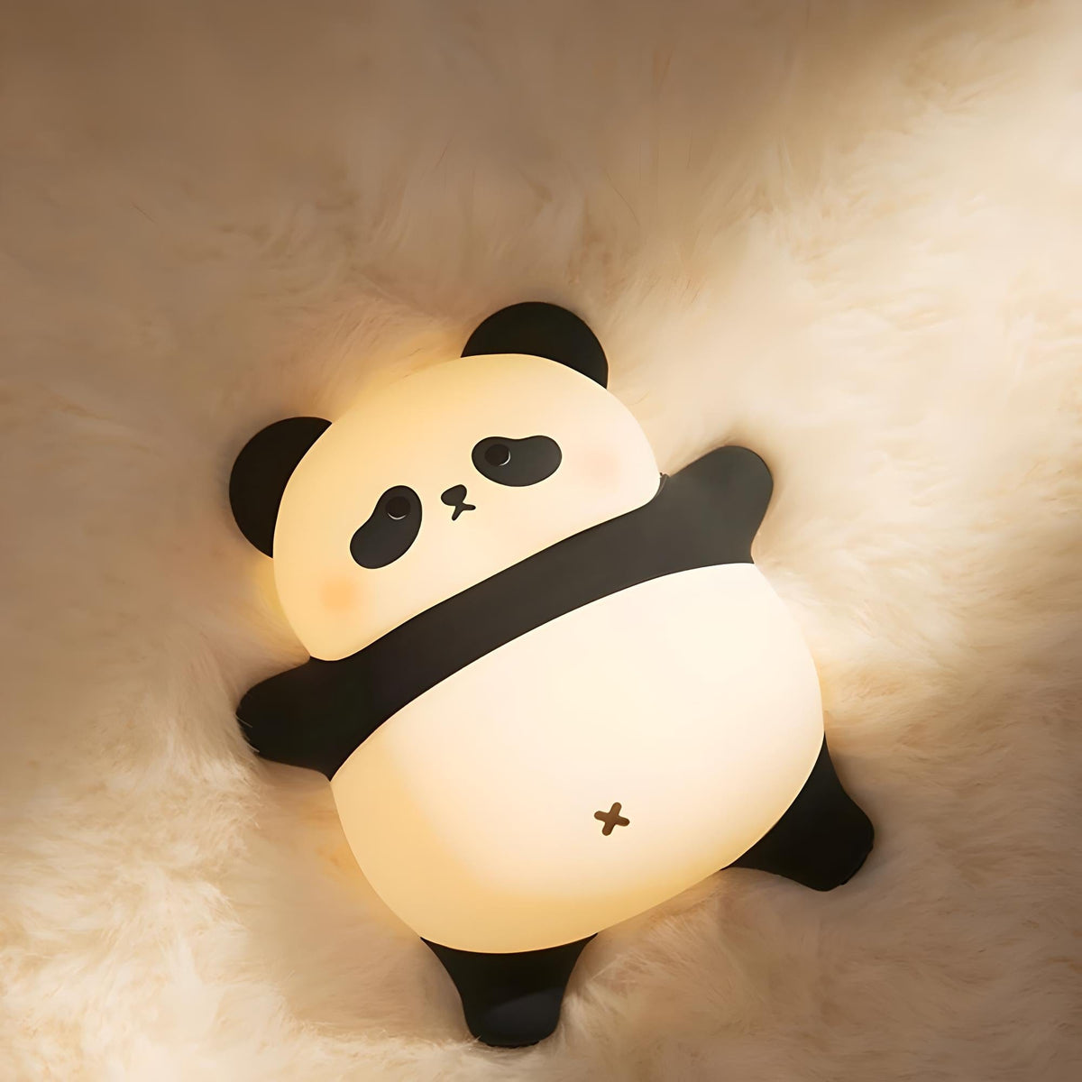 Veilleuse panda rechargeable douce lumière pour enfant
