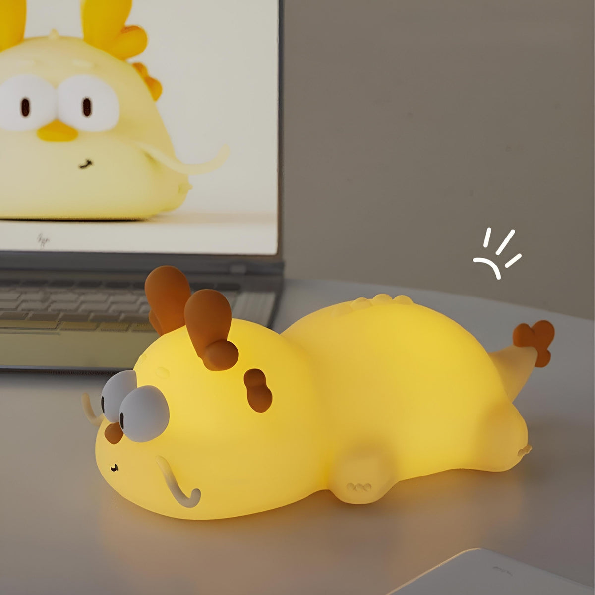 Veilleuse dragon chinois led ambiance douce enfant