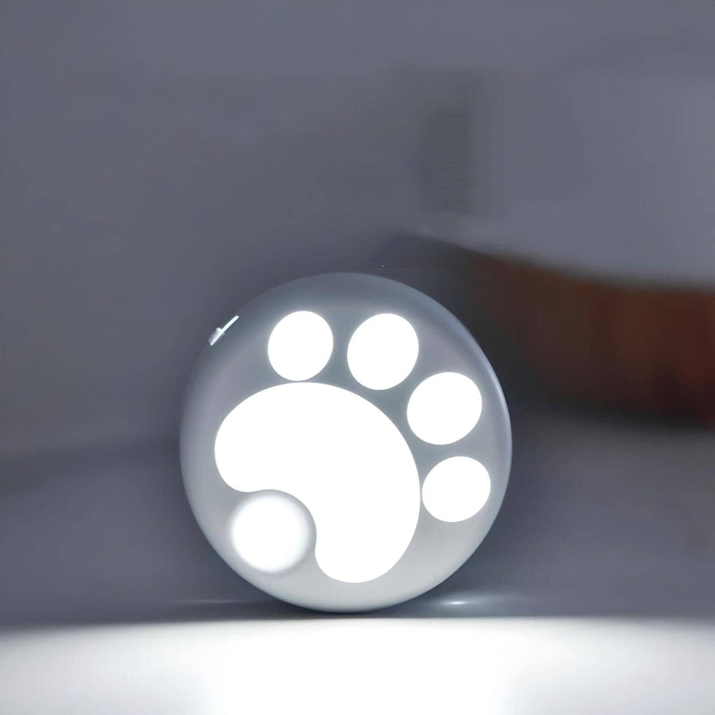 Veilleuse murale patte de chien automatique lumineuse