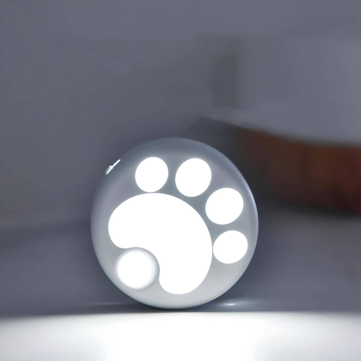 Veilleuse murale patte de chien automatique lumineuse