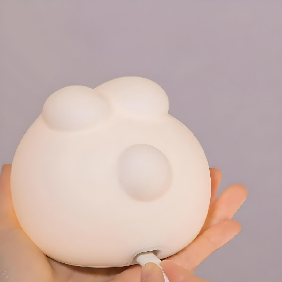 Veilleuse lapin led douce lumière pour chambre enfant