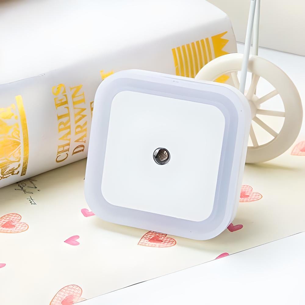 Veilleuse prise carrée murale lumière douce apaisante