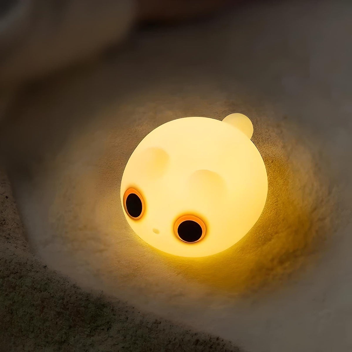 Veilleuse chat nomade lumière douce portable enfant