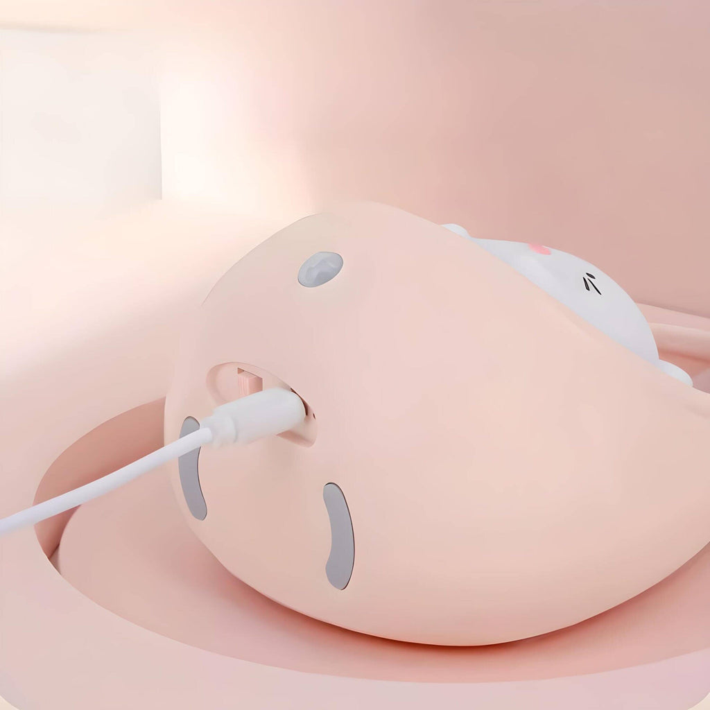 Veilleuse chat murale led mignonne lumière douce de nuit