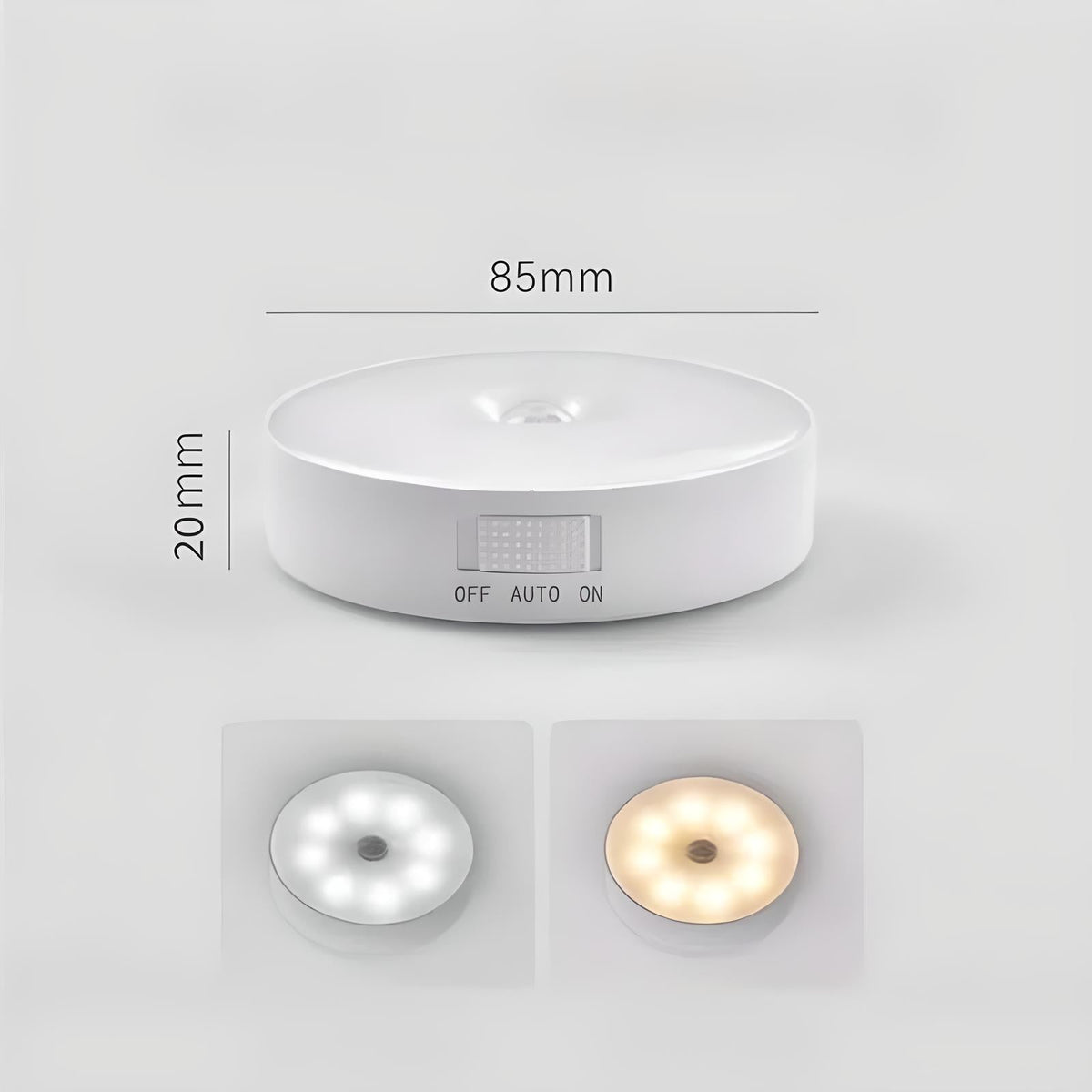 Veilleuse détecteur de mouvement lumière automatique pratique