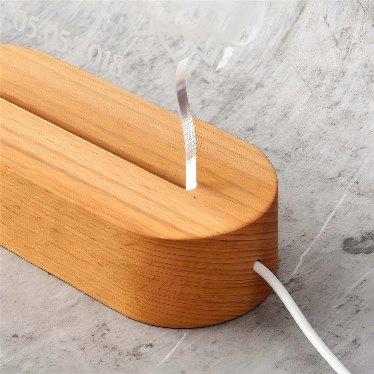 Veilleuse dinosaure lumineuse personnalisée avec prénom