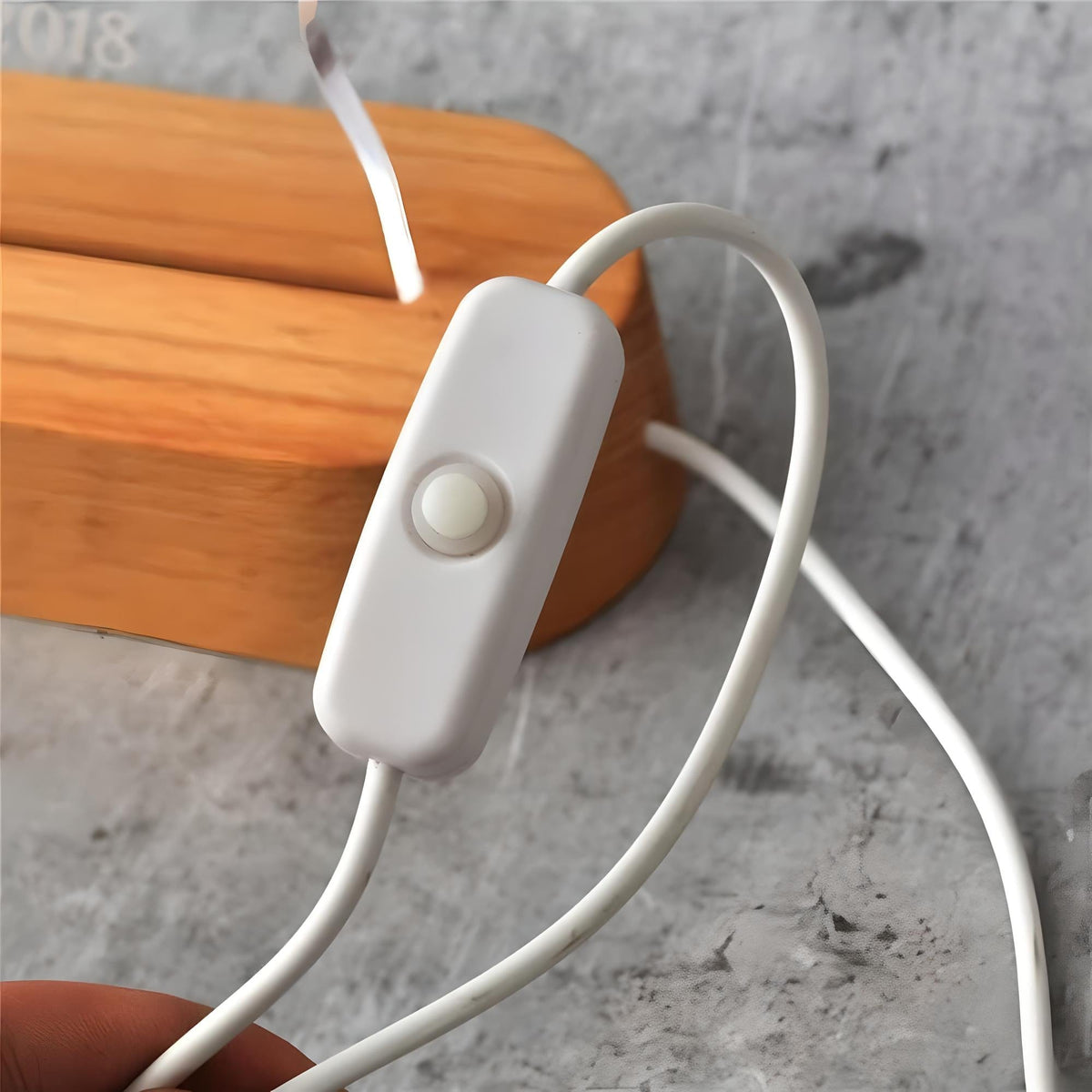 Veilleuse dinosaure lumineuse personnalisée avec prénom