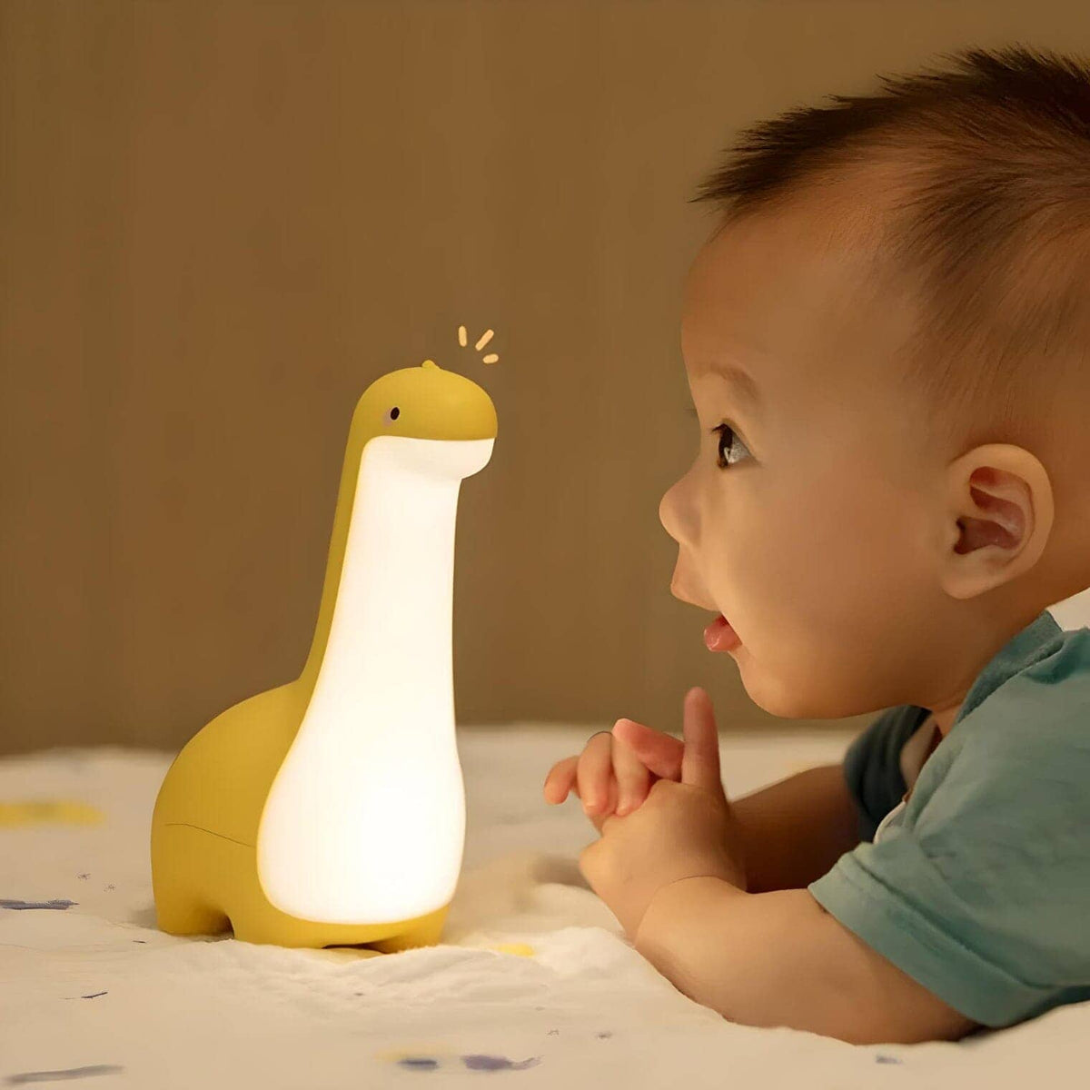 Veilleuse dinosaure usb mignonne lumière ambiance enfant