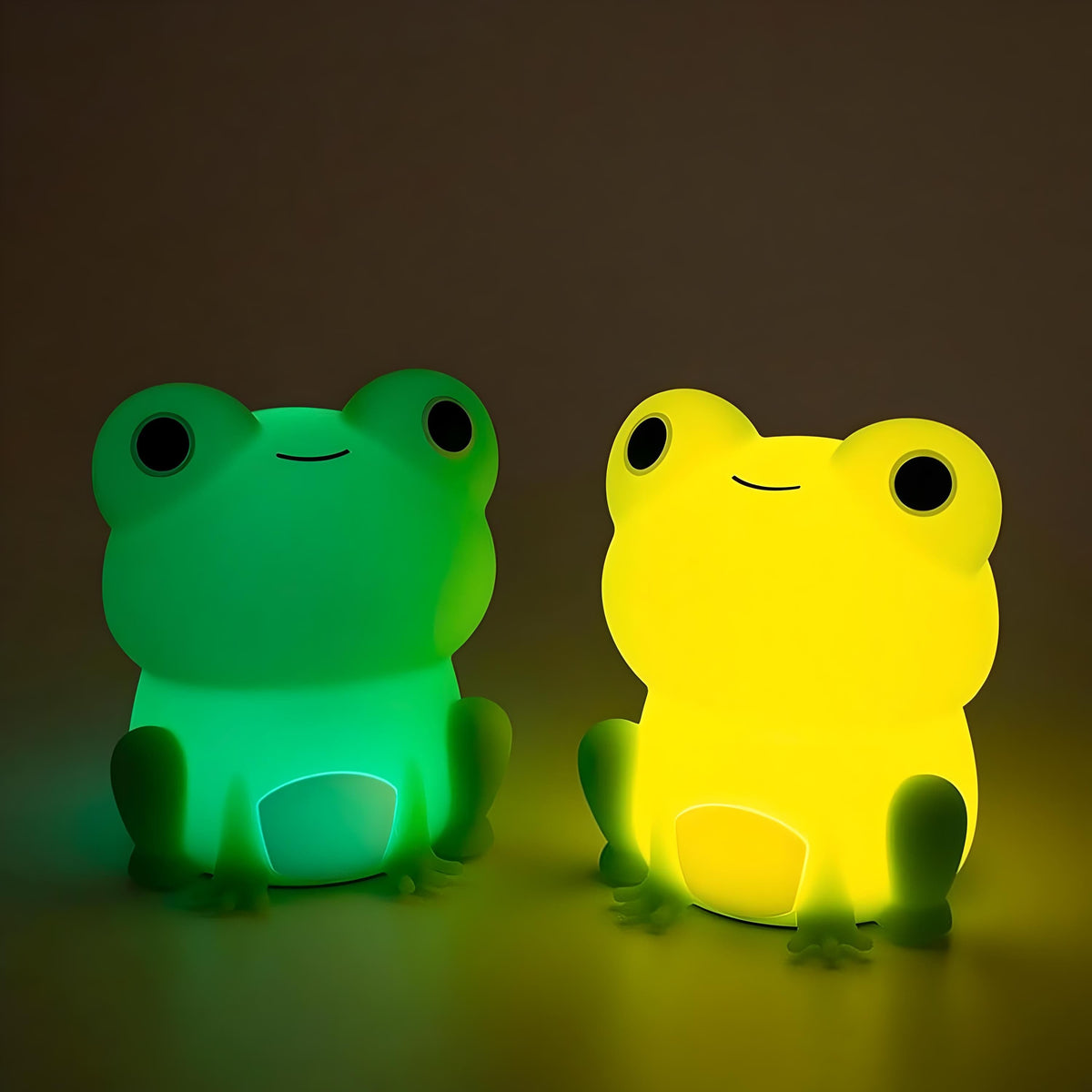 Veilleuse grenouille mignonne lumineuse pour chambre enfant