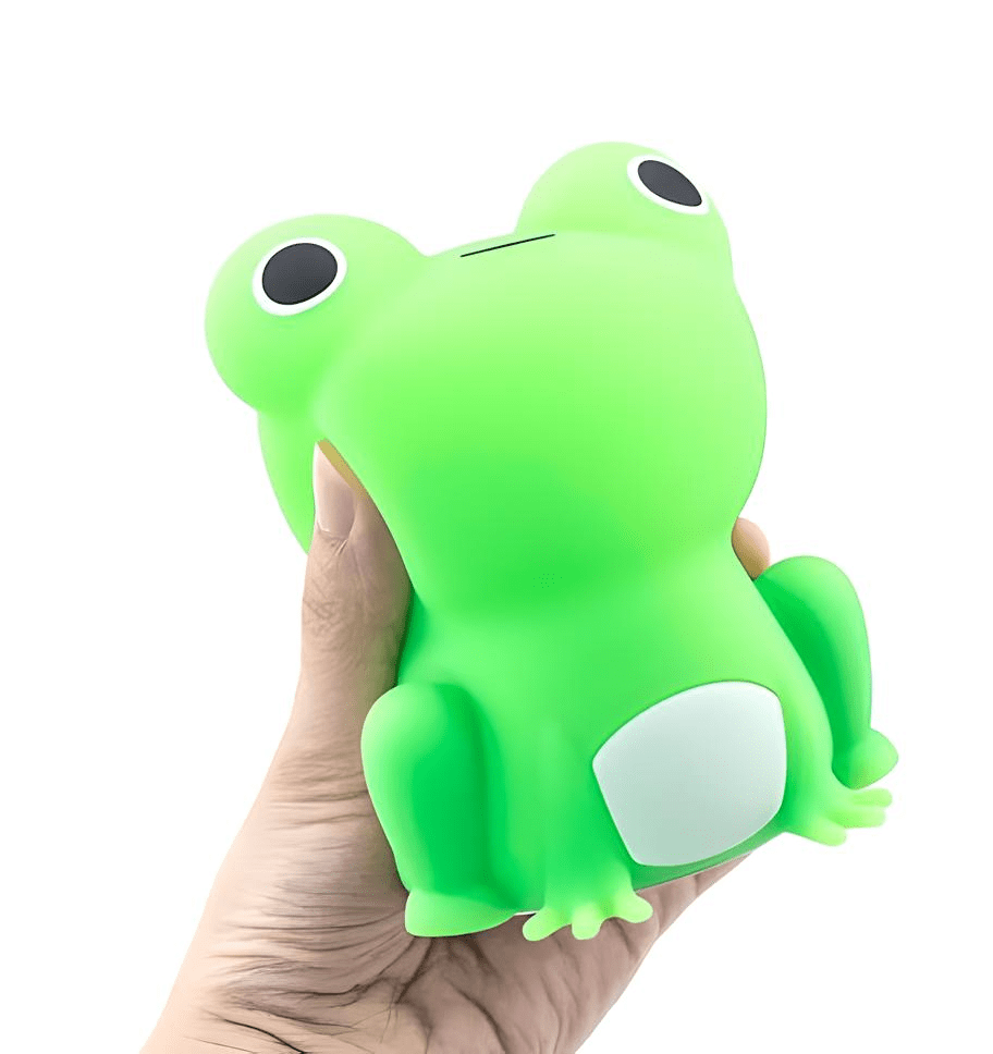 Veilleuse grenouille mignonne lumineuse pour chambre enfant