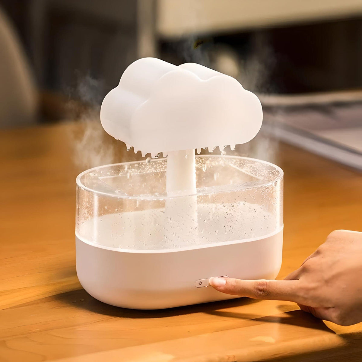 Veilleuse humidificateur rechargeable lumière douce apaisante