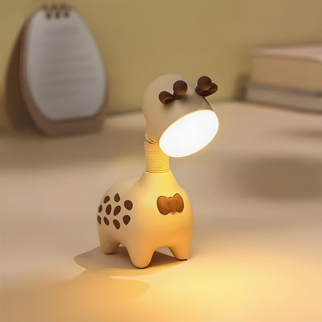 Veilleuse girafe mignonne lumière douce pour enfant