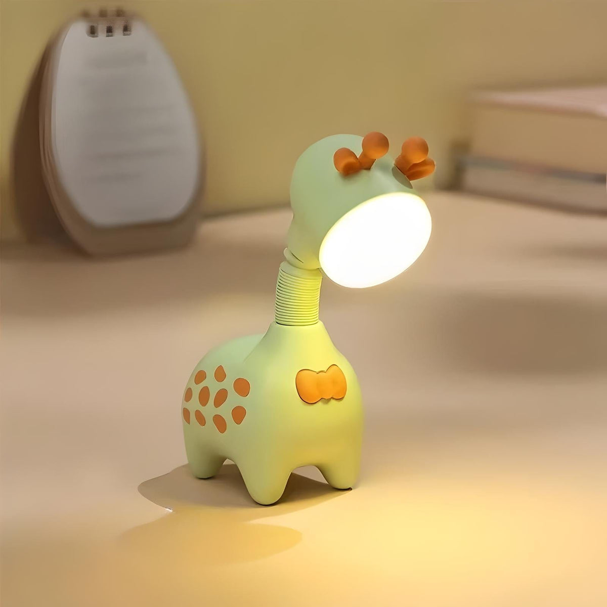 Veilleuse girafe mignonne lumière douce pour enfant