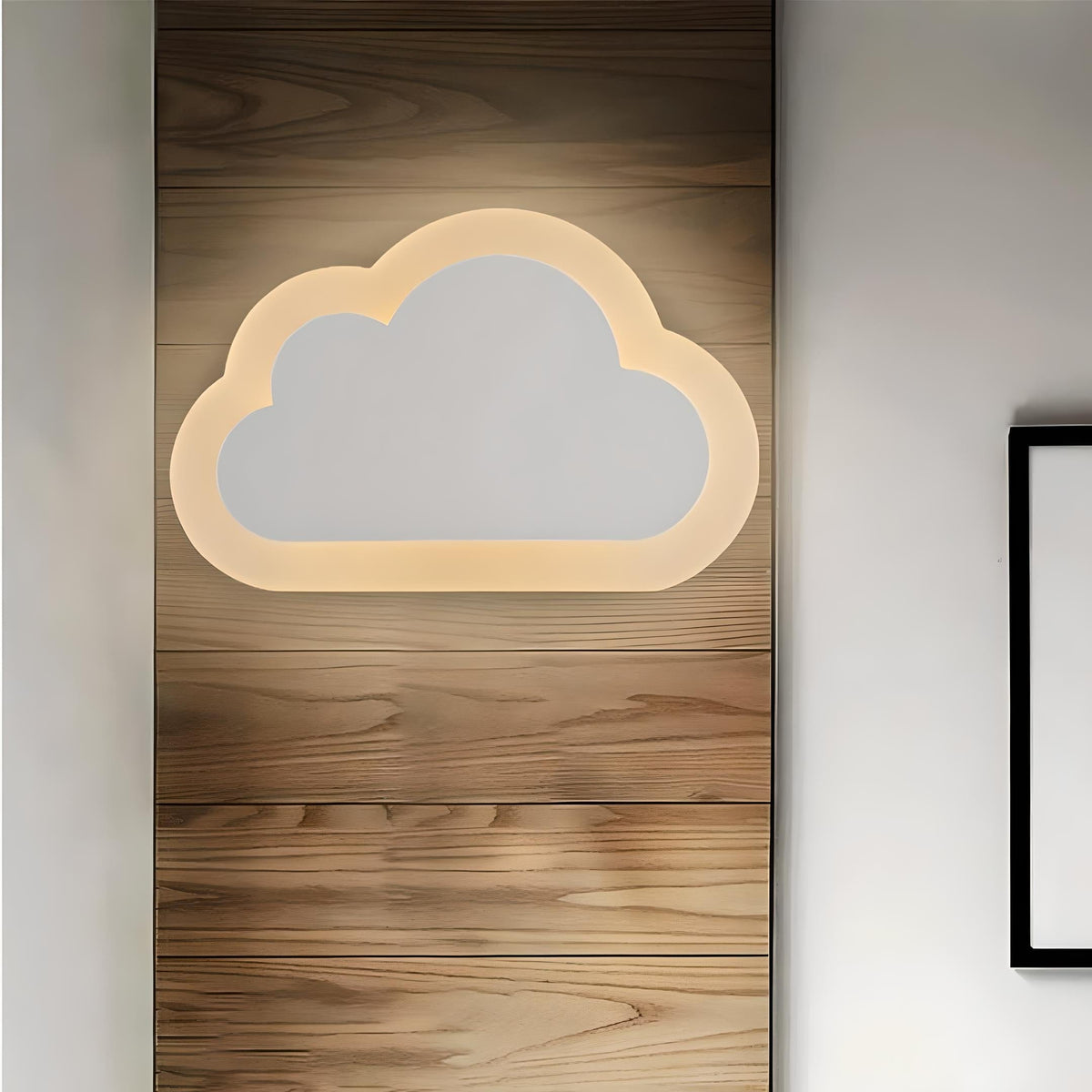 Veilleuse murale nuage blanche lumière douce apaisante