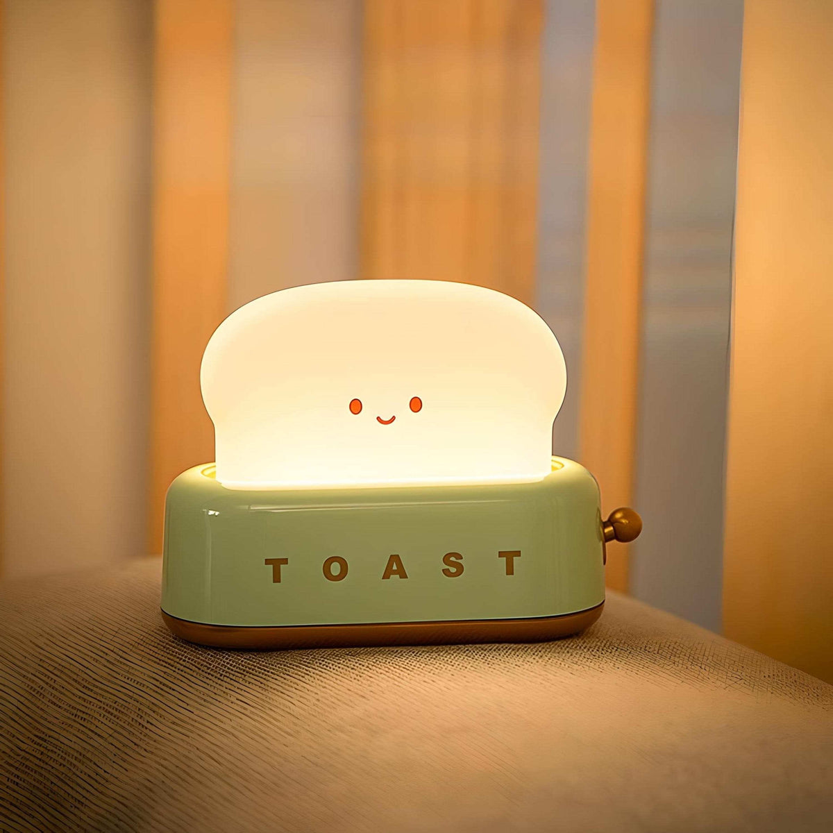 Veilleuse toast mignonne lumière douce pour chambre