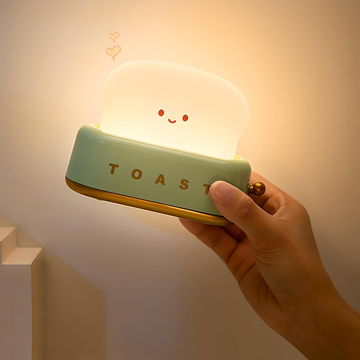 Veilleuse toast mignonne lumière douce pour chambre