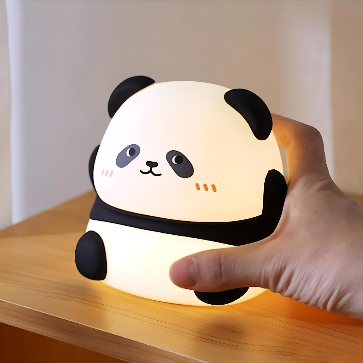Veilleuse panda enfant mignonne led lumière douce apaisante