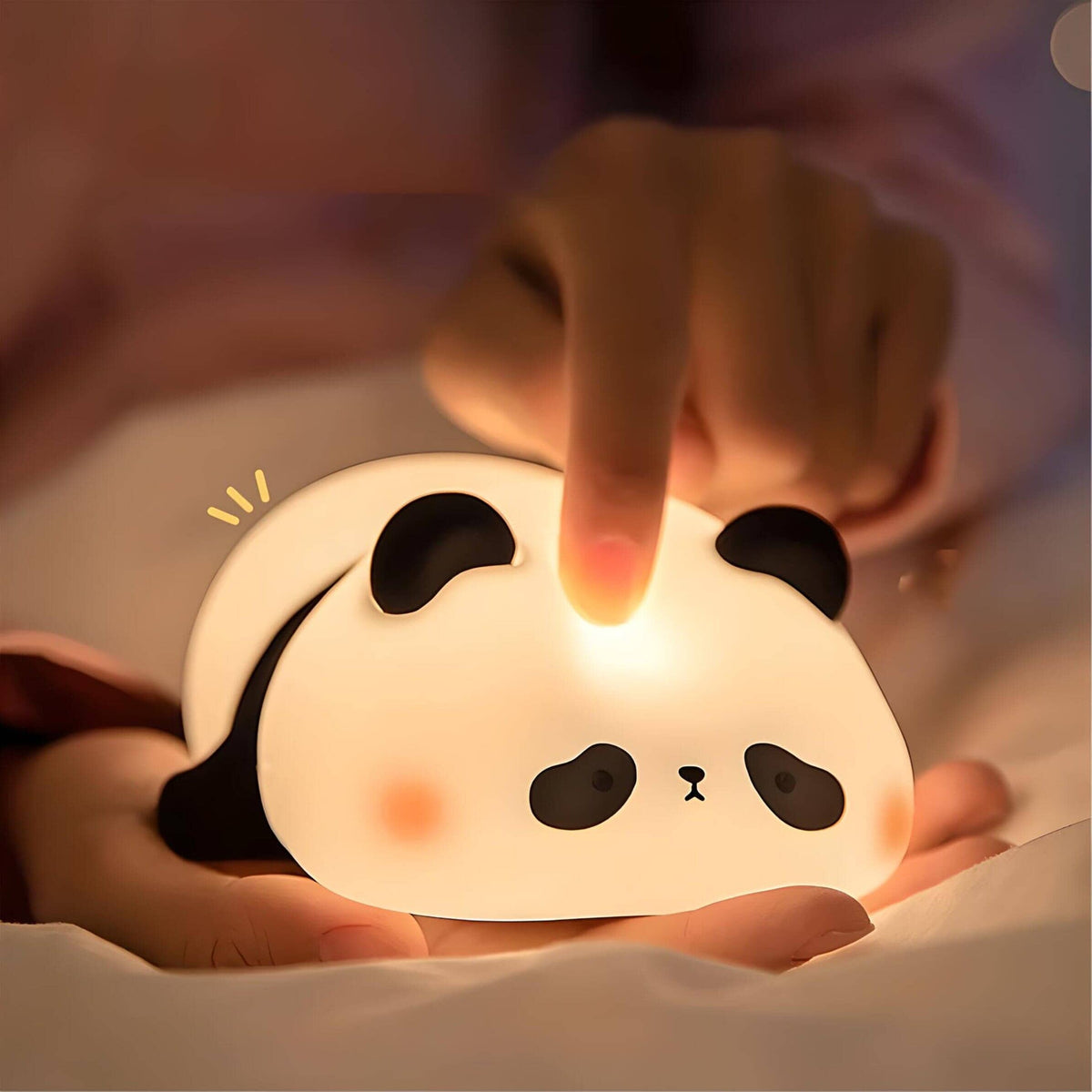 Veilleuse panda led douce lumière pour chambre enfant