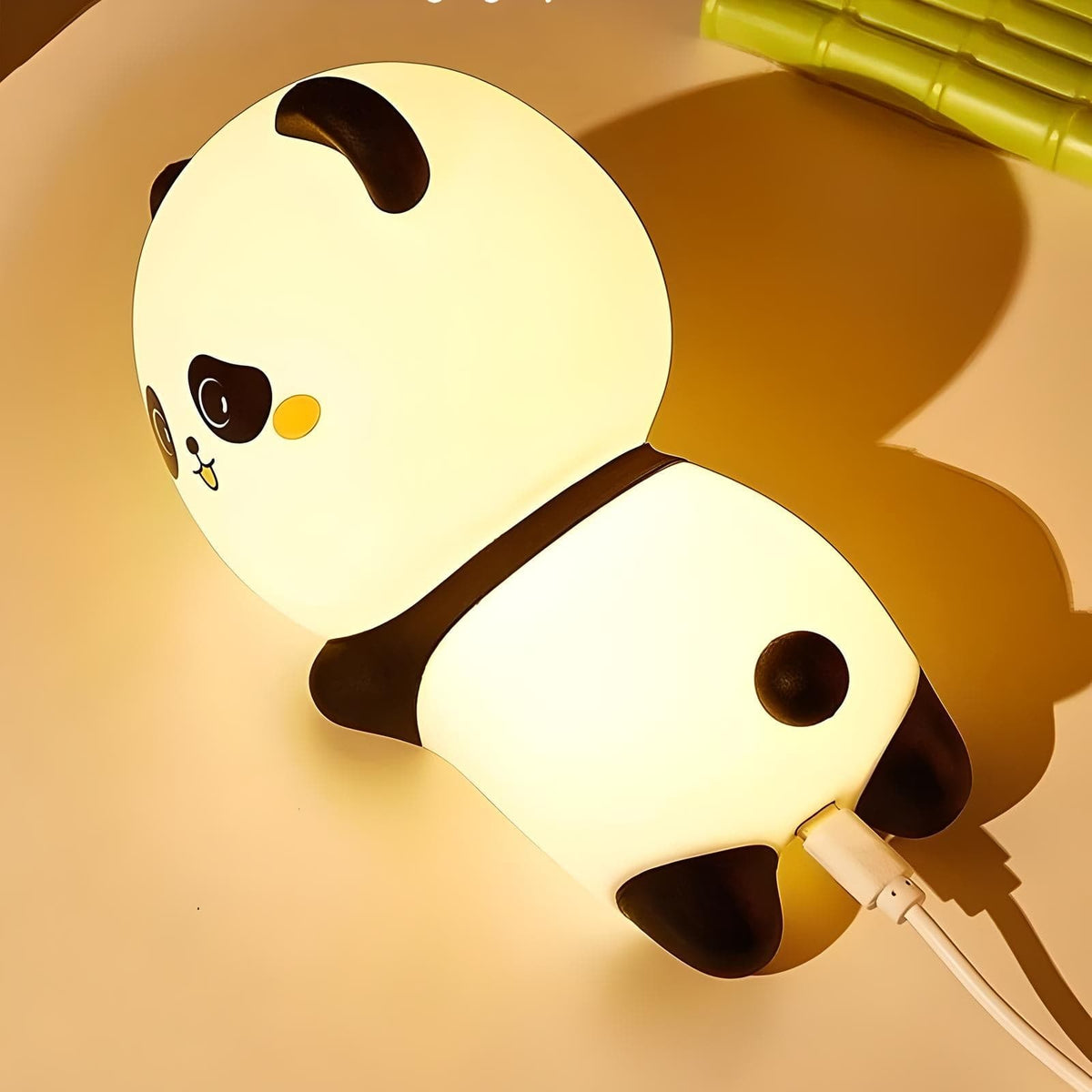 Veilleuse panda multicolore ambiance lumineuse enfant