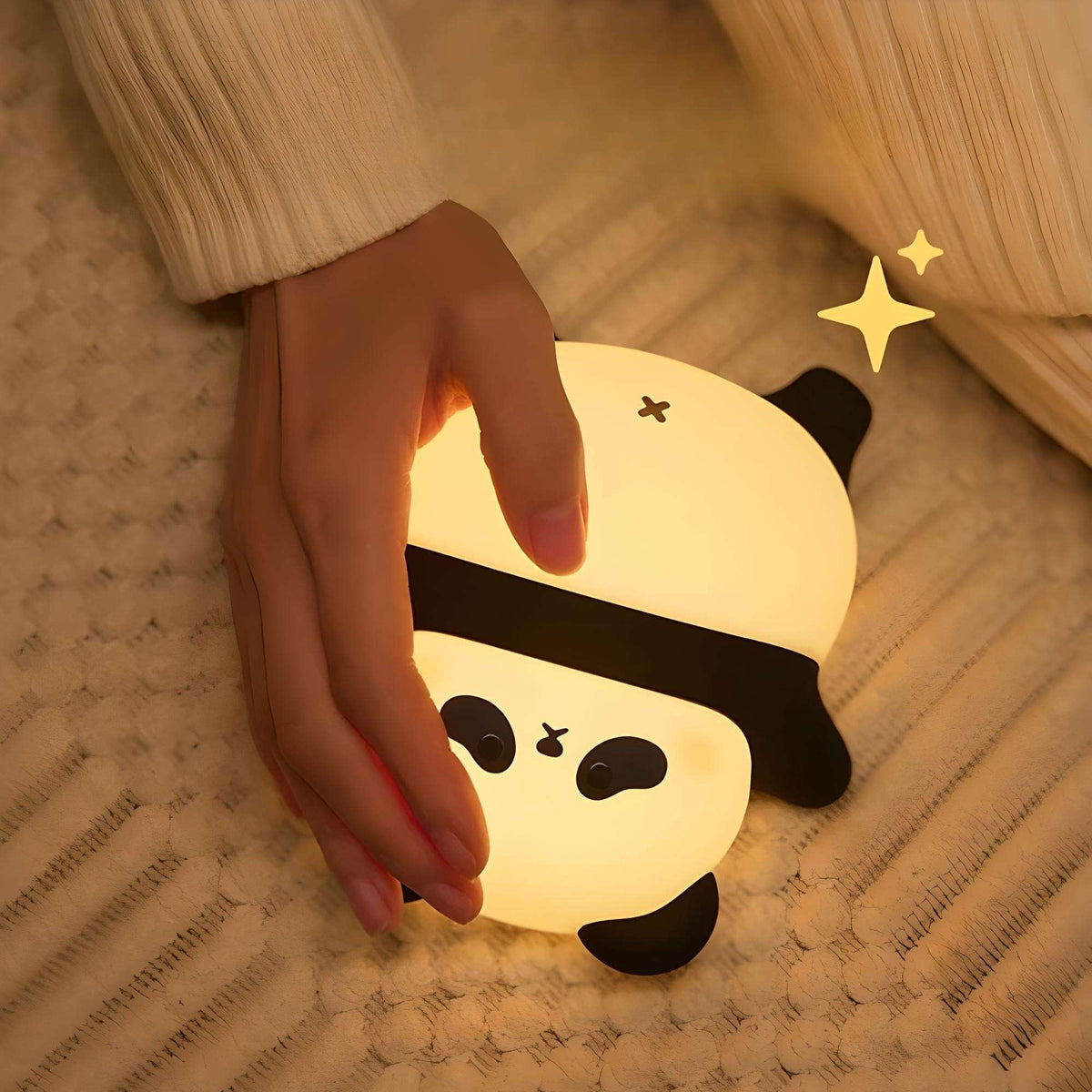 Veilleuse panda rechargeable douce lumière pour enfant