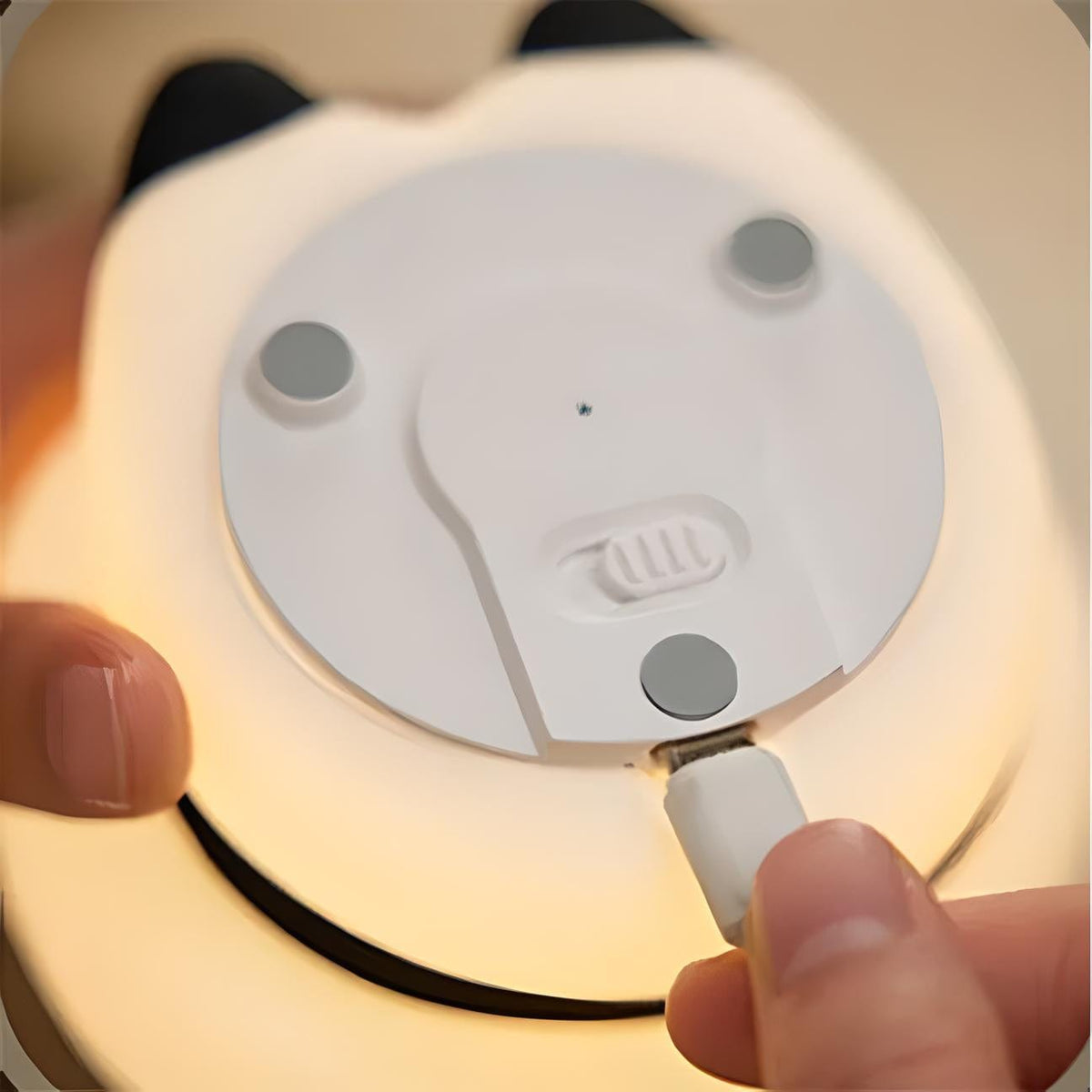 Veilleuse panda nomade lumineuse pour bébé et enfant