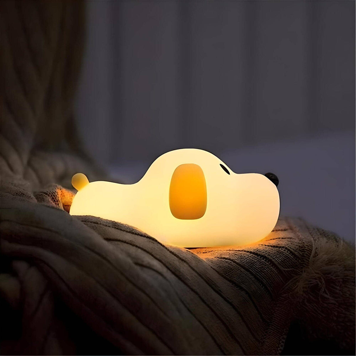 Veilleuse petit chien mignon led lumière douce enfant
