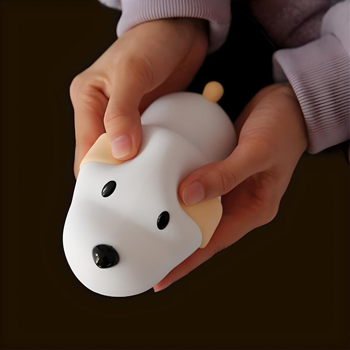 Veilleuse petit chien mignon led lumière douce enfant