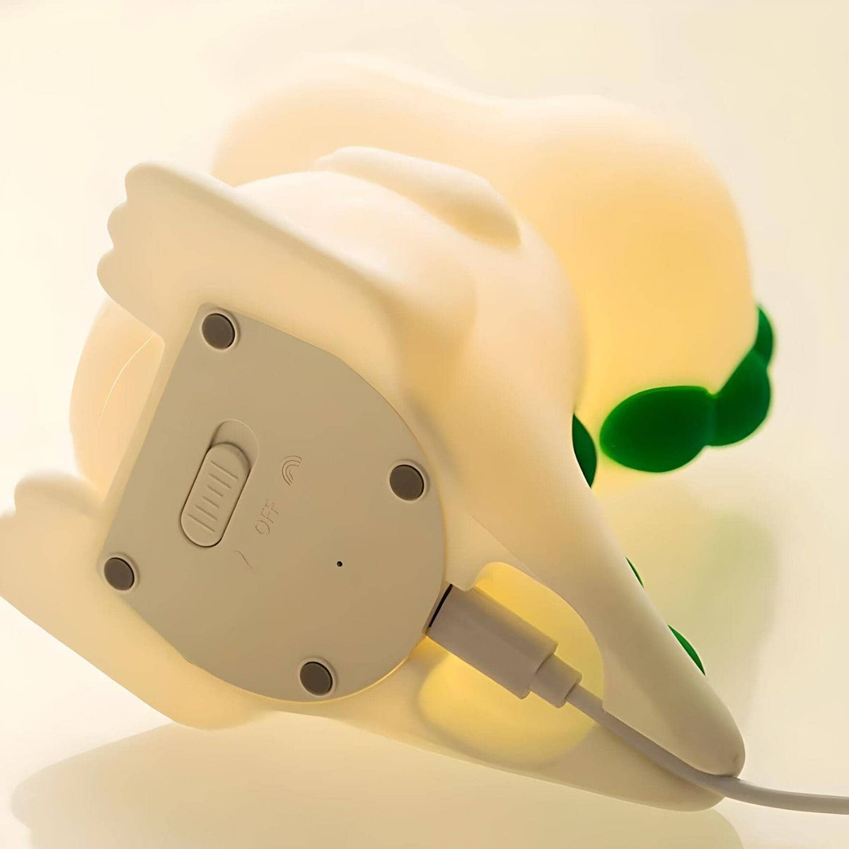 Veilleuse dinosaure multicolore lumineuse pour chambre enfant