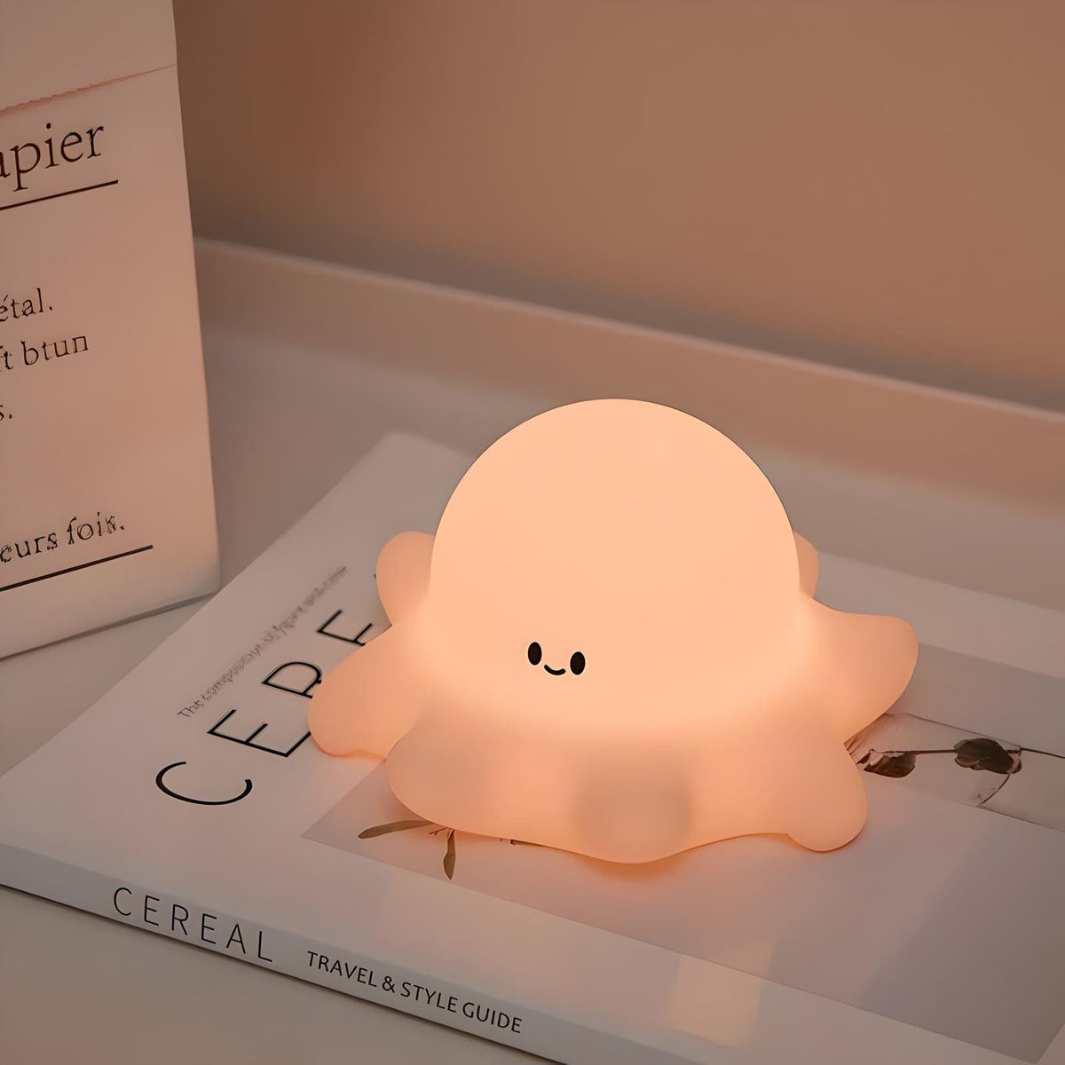 Veilleuse pieuvre mignonne lumineuse pour chambre enfant