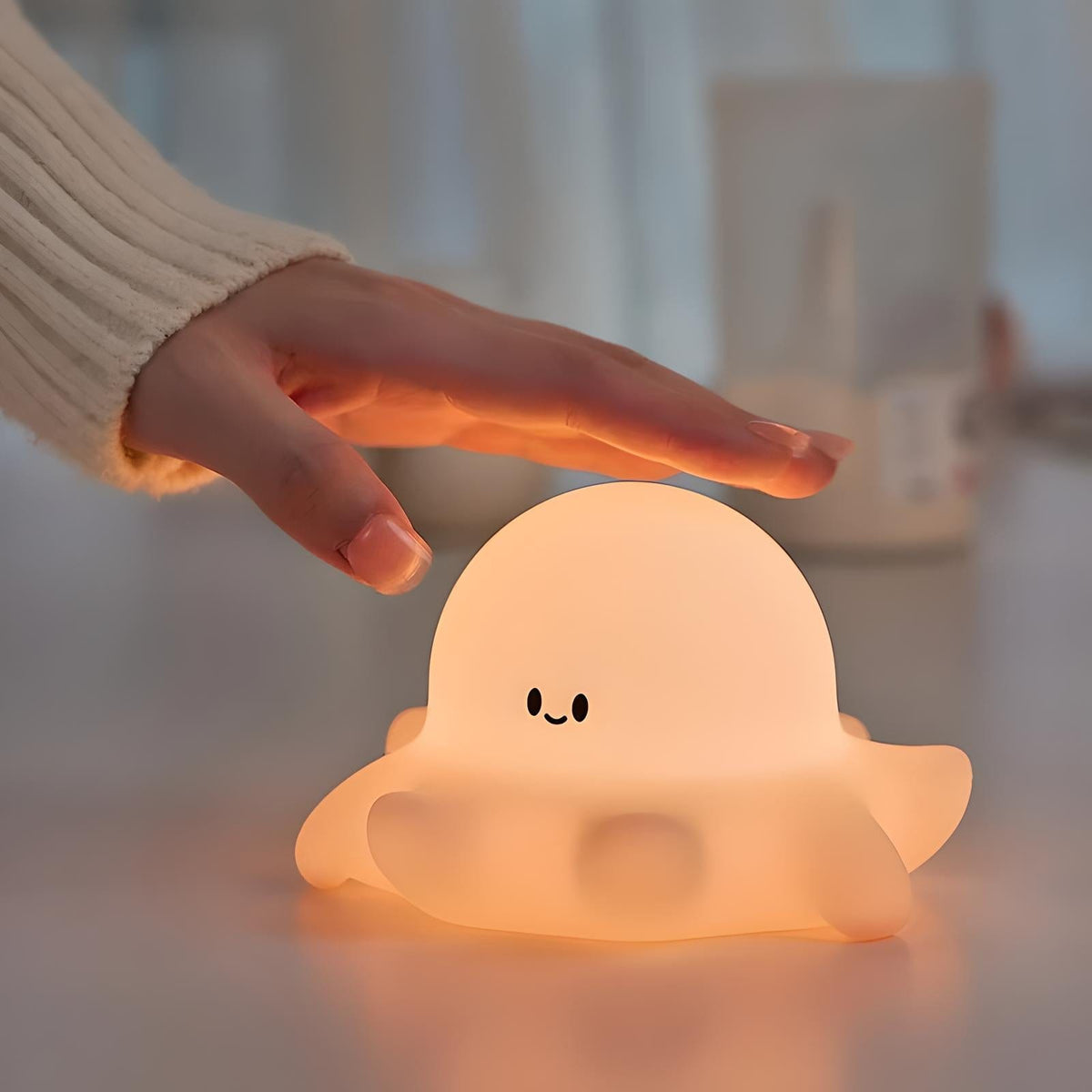 Veilleuse pieuvre mignonne lumineuse pour chambre enfant