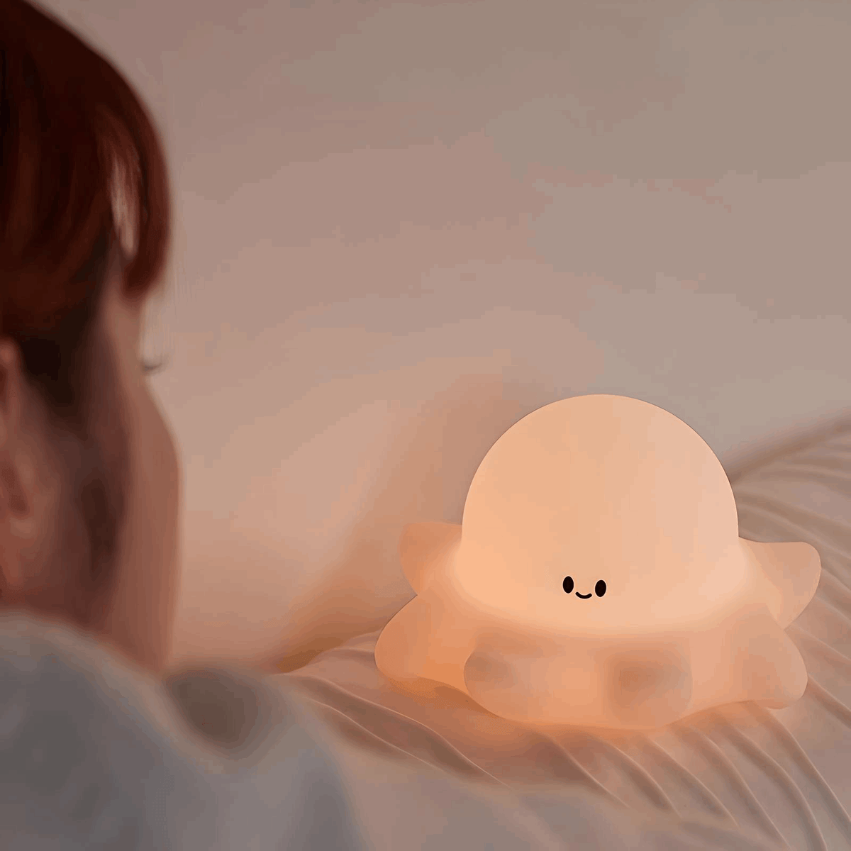 Veilleuse pieuvre mignonne lumineuse pour chambre enfant