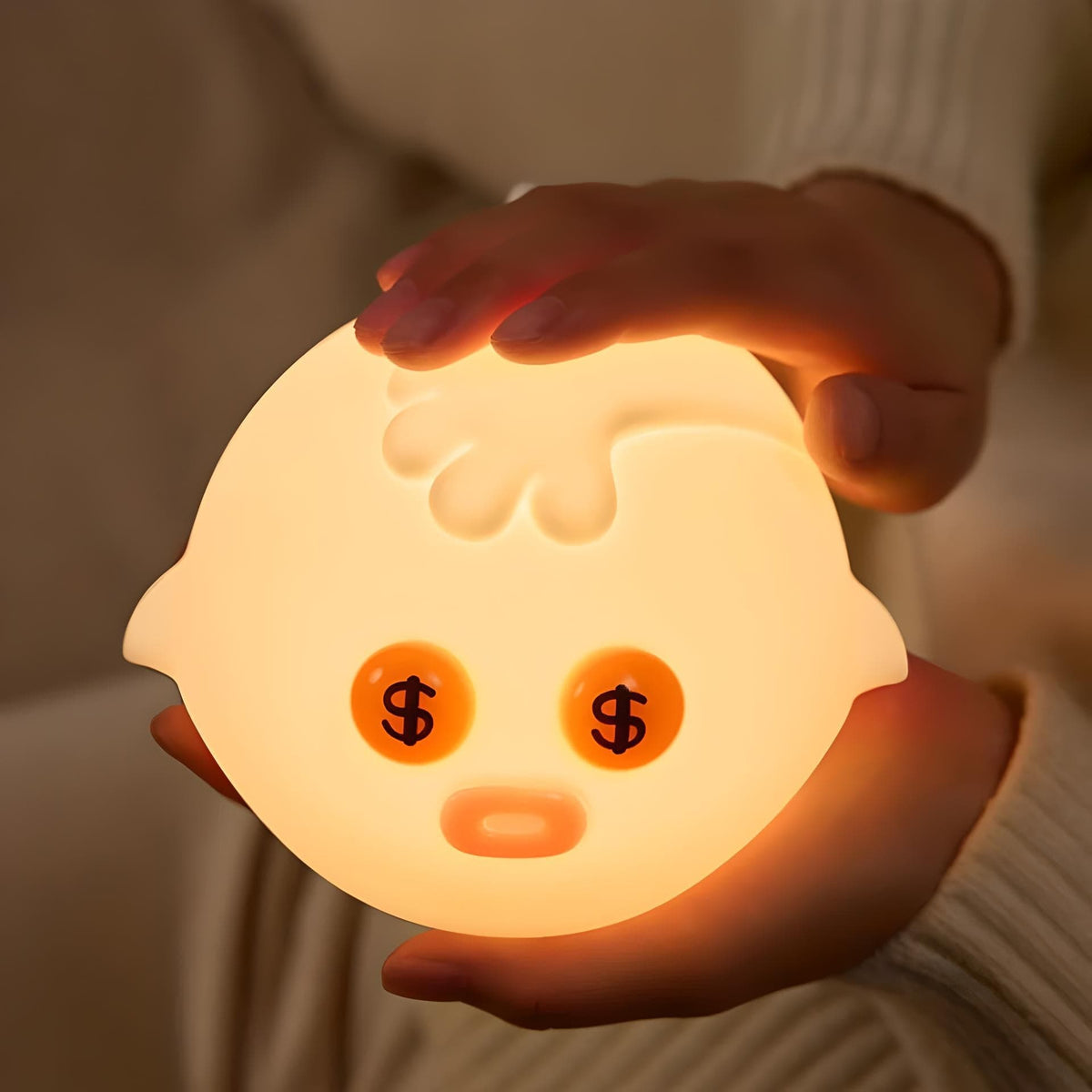 Veilleuse poisson mignonne multicolore ambiance apaisante