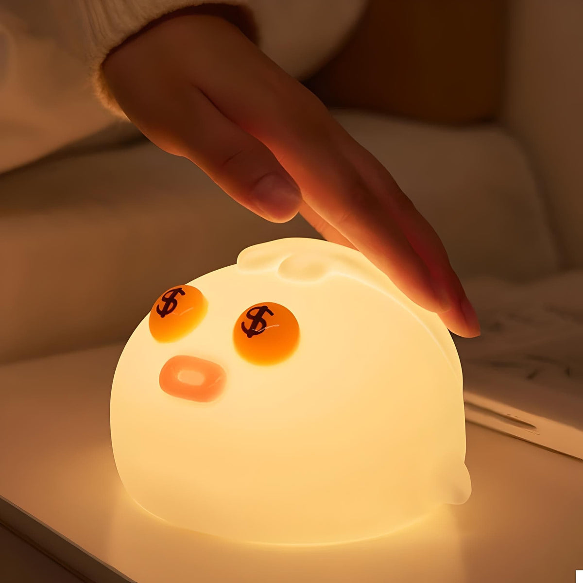 Veilleuse poisson mignonne multicolore ambiance apaisante