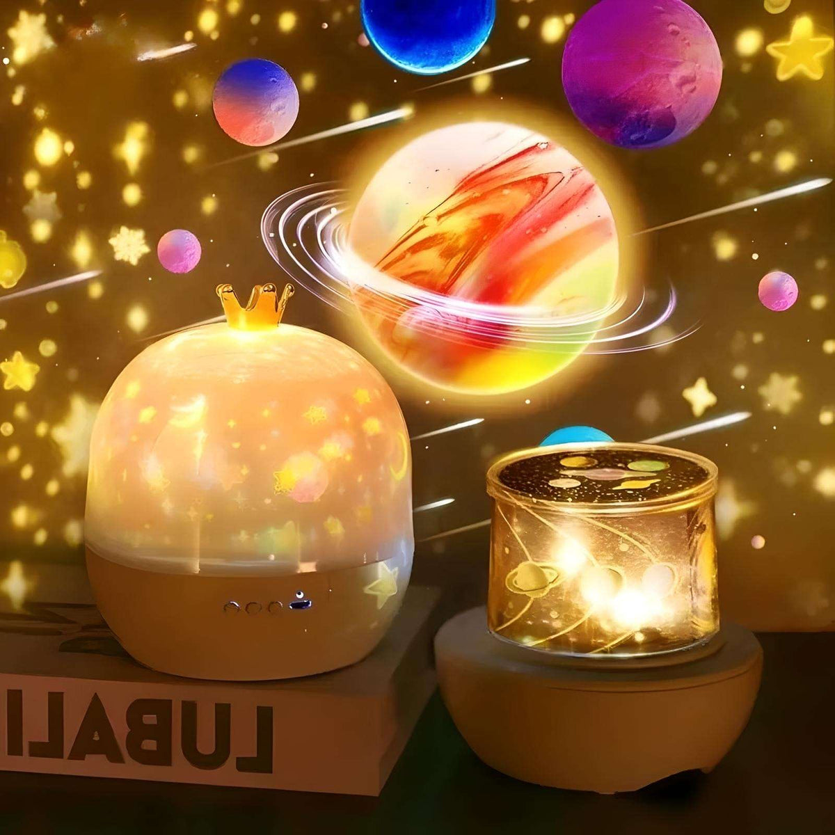 Veilleuse projecteur images ciel étoilé apaisant