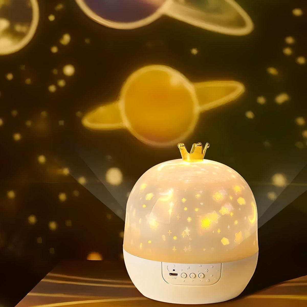 Veilleuse projecteur images ciel étoilé apaisant