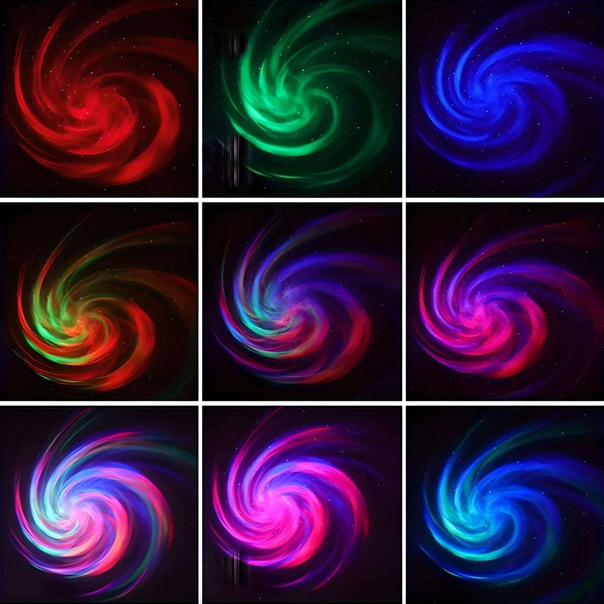 Veilleuse galaxie projection lumineuse ambiance relaxante