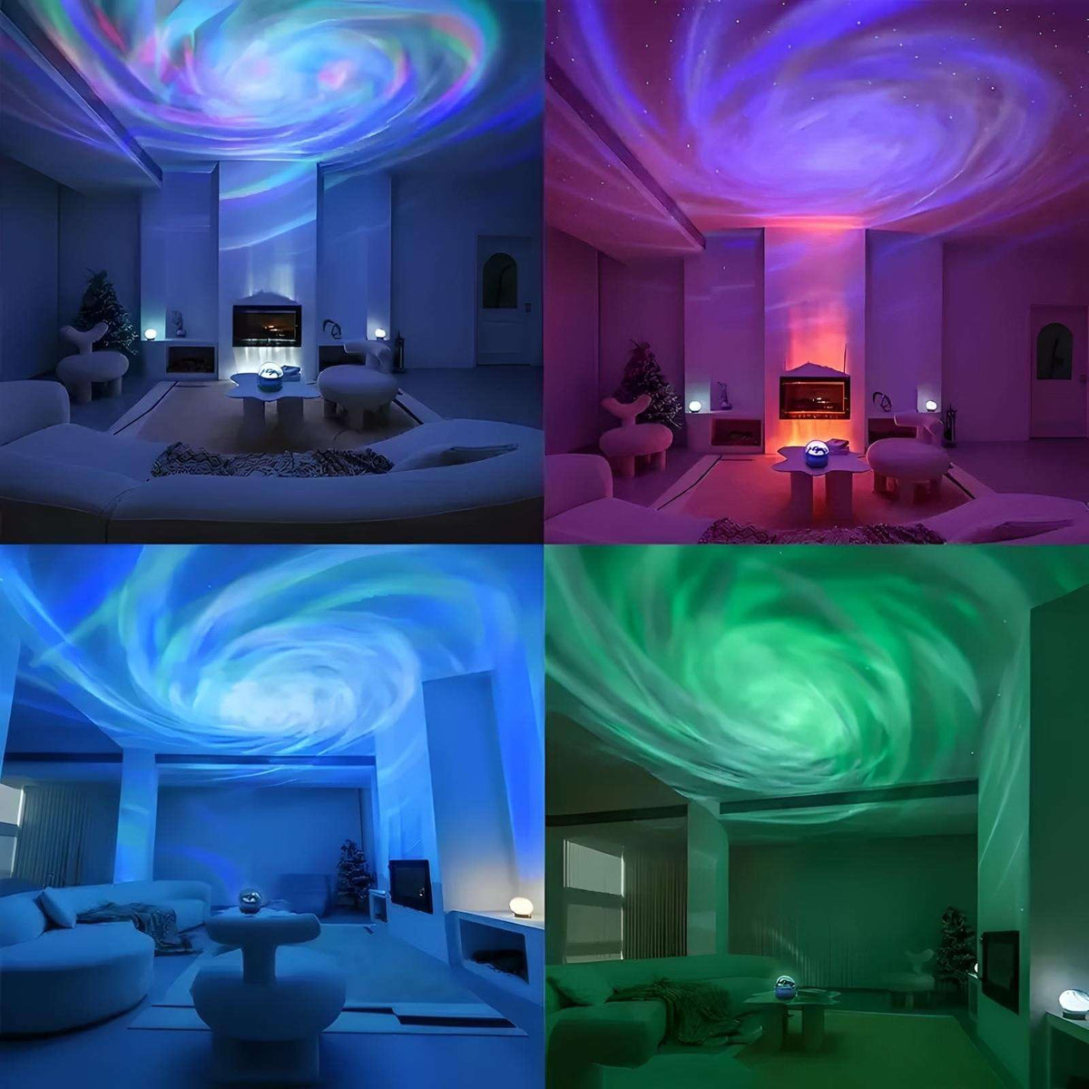 Veilleuse galaxie projection lumineuse ambiance relaxante