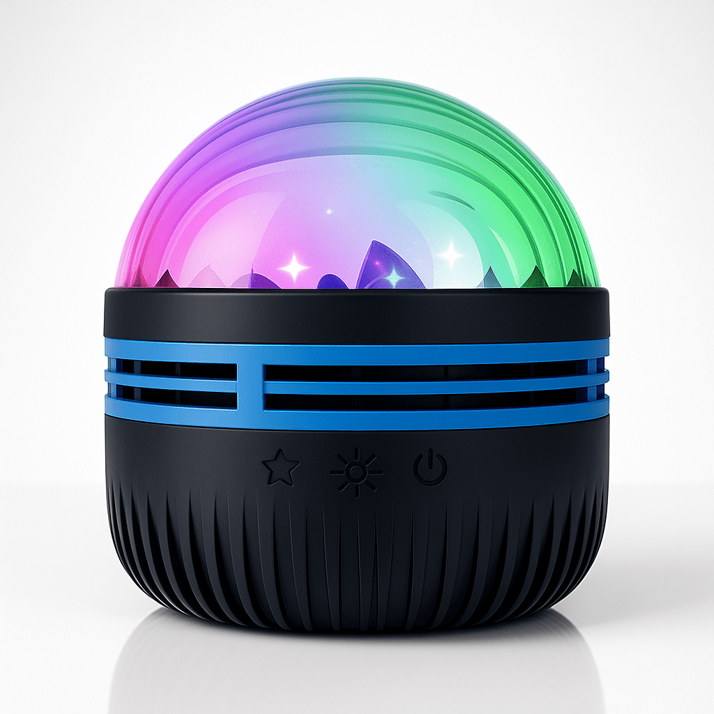 Veilleuse galaxie projection lumineuse ambiance relaxante