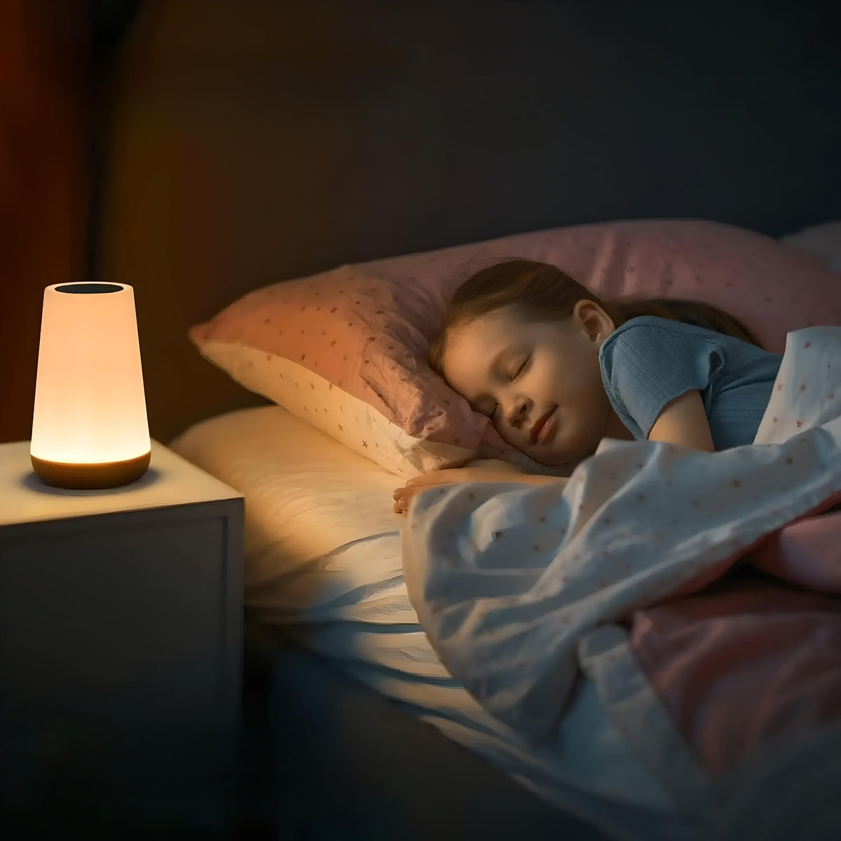 Veilleuse rechargeable 13 couleurs changeantes ambiance douce