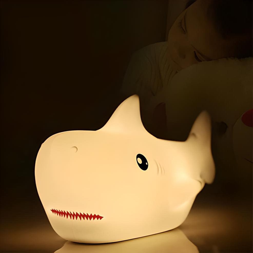 Veilleuse requin lumineux décoratif pour chambre enfant