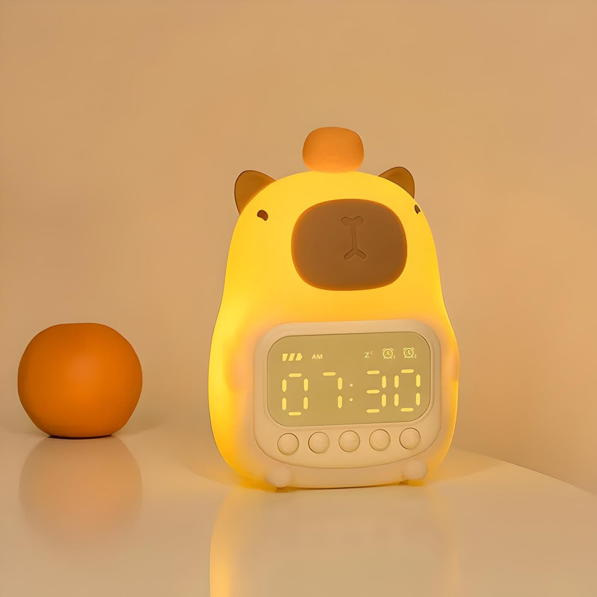 Veilleuse marmotte mignonne led lumineuse pour enfant