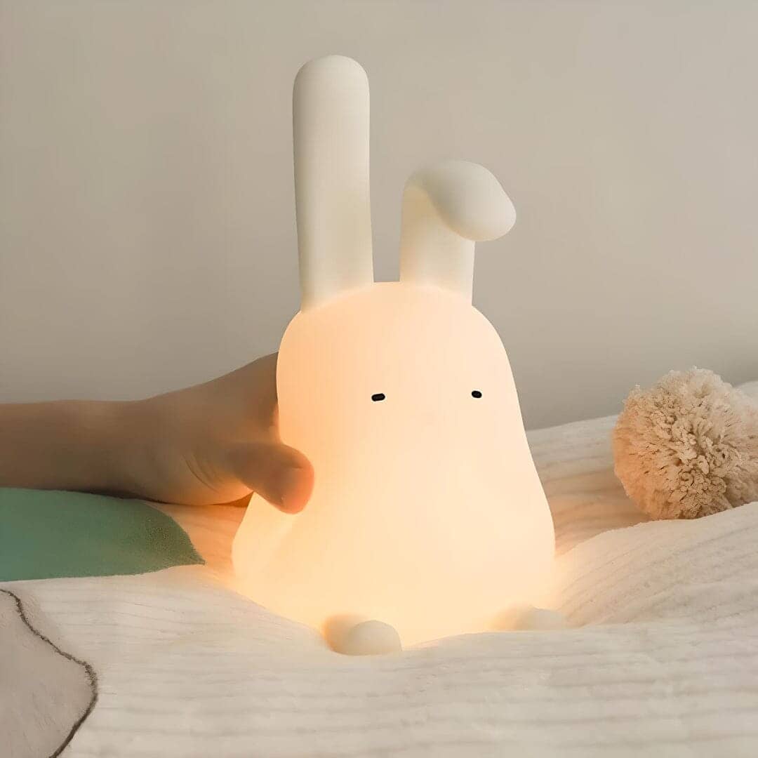 Veilleuse lapin enfant lumière douce chambre bébé