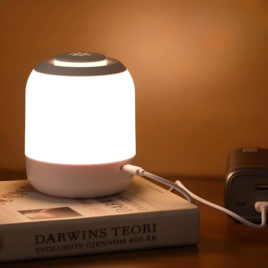Veilleuse tactile nomade lumière douce rechargeable