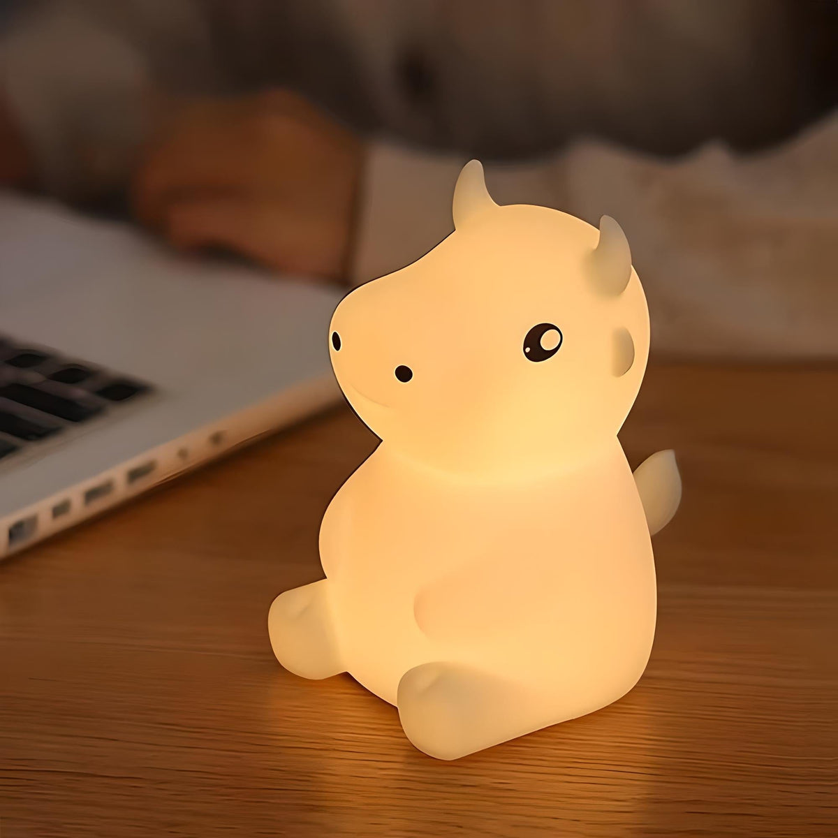 Veilleuse vache mignonne lumière douce pour enfant