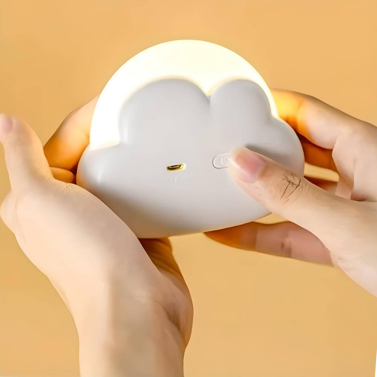 Veilleuse petit nuage douce lumineuse nomade rechargeable